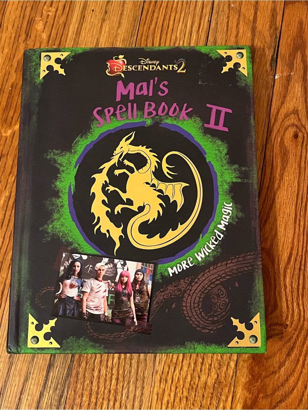 Disney Mal's Spell Book II - Black, Green & Gold
